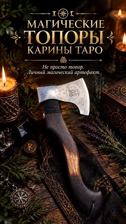 МАГИЧЕСКИЕ ТОПОРЫ КАРИНЫ ТАРО